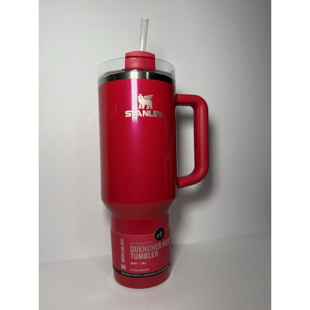 Stanley X E.L.F. Limited Edition RED DELICIOUS 40oz Quencher Tumbler BNWT